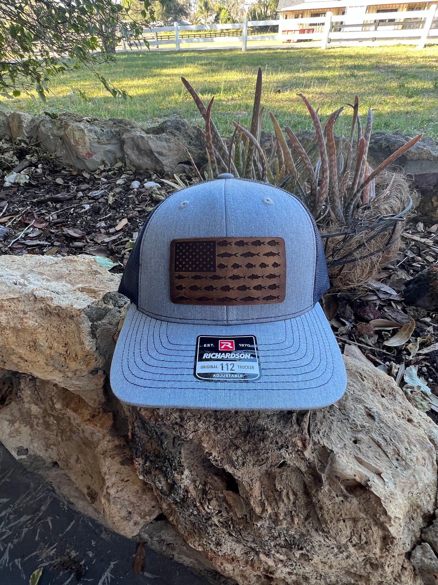 American Fish Flag Hat