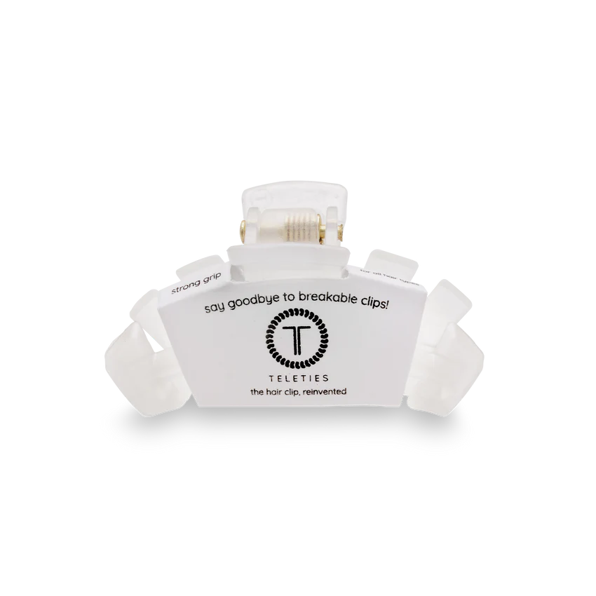 Teletie Coconut White Tiny Clip